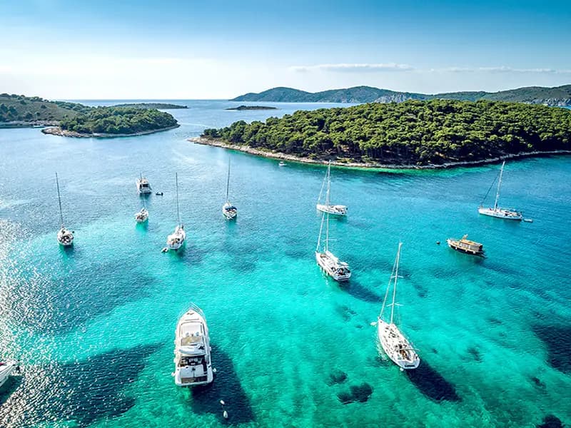 Sailing in Croatia