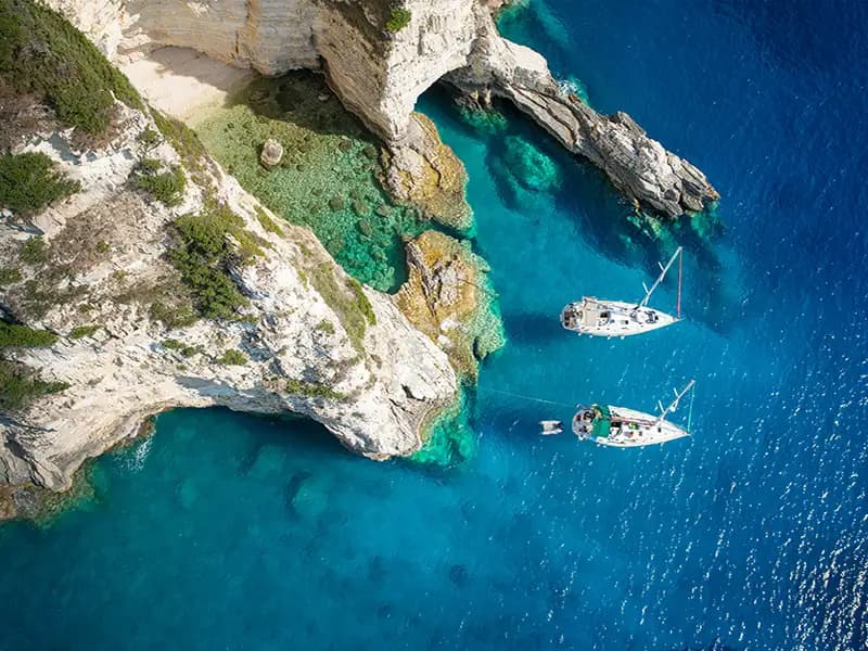 Sailing in Greece